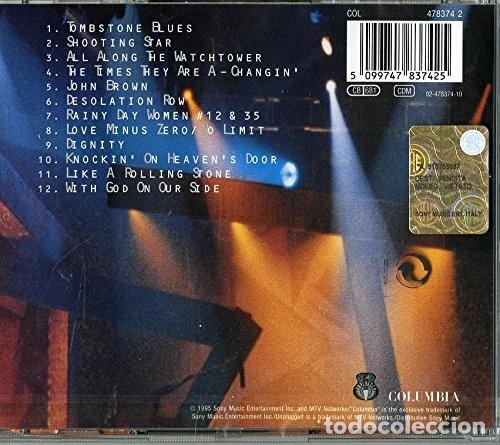 CDs de m&uacute;sica: Bob Dylan - Unplugged - CD - Foto 2