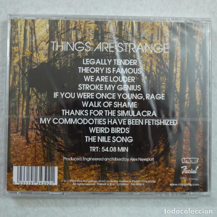 CDs de m&uacute;sica: PANTHERS - THINGS ARE STRANGE - CD 2004 PRECINTADO - Foto 2