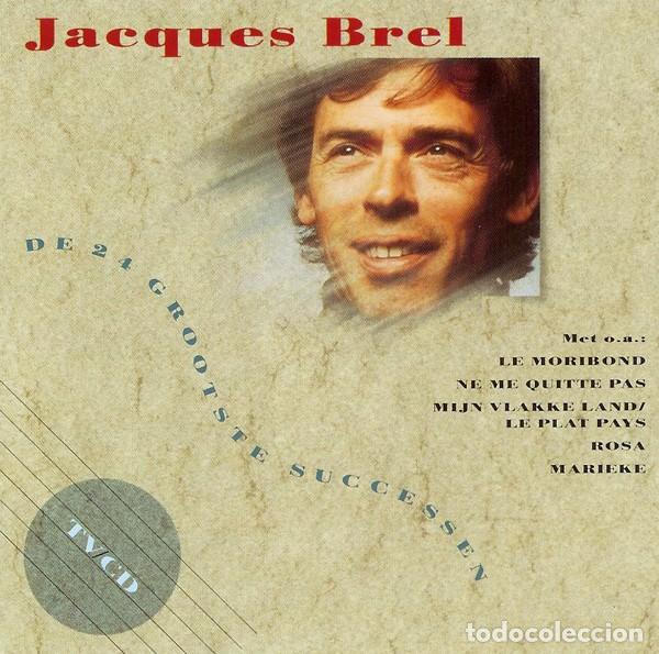 CDs de m&uacute;sica: Jacques Brel - De 24 Grootste Successen - CD Recopilatorio - Foto 1
