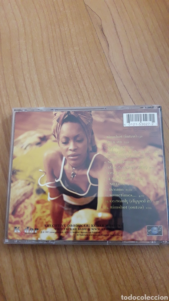 CDs de m&uacute;sica: ERYKAH BADU. BADUIZM - Foto 2