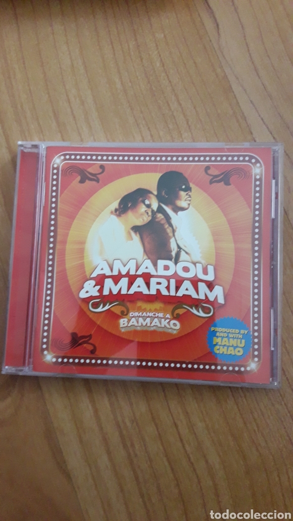 CDs de m&uacute;sica: AMADOU & MARIAM. DIMANCHE A BAMAKO - Foto 1