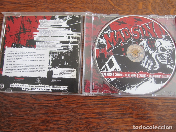 CDs de m&uacute;sica: MAD SIN `Dead Moon&acute;s Calling` Psychobilly. - Foto 2
