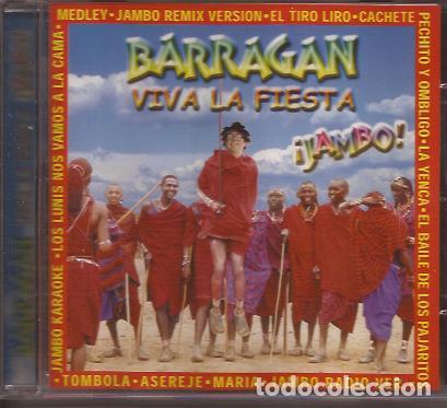 CDs de m&uacute;sica: CD BARRAGAN VIVA LA FIESTA JAMBO - Foto 1