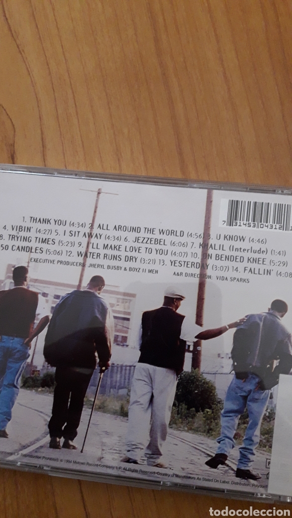 CDs de m&uacute;sica: BOYZ II MEN. BOYZ 2 MEN - Foto 2