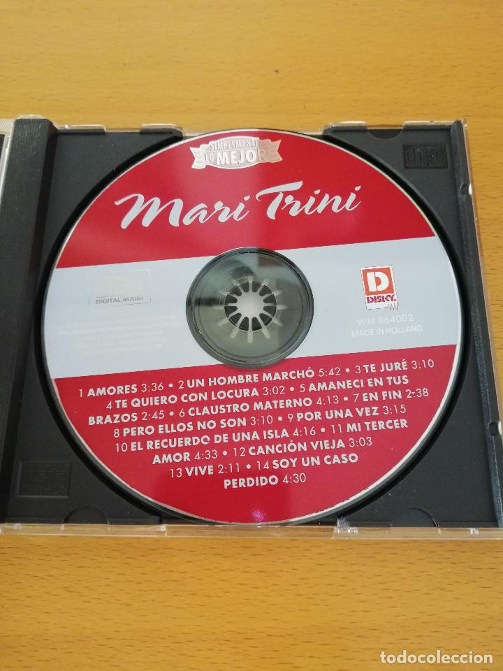CDs de m&uacute;sica: MARI TRINI. SIMPLEMENTE LO MEJOR (CD) - Foto 2