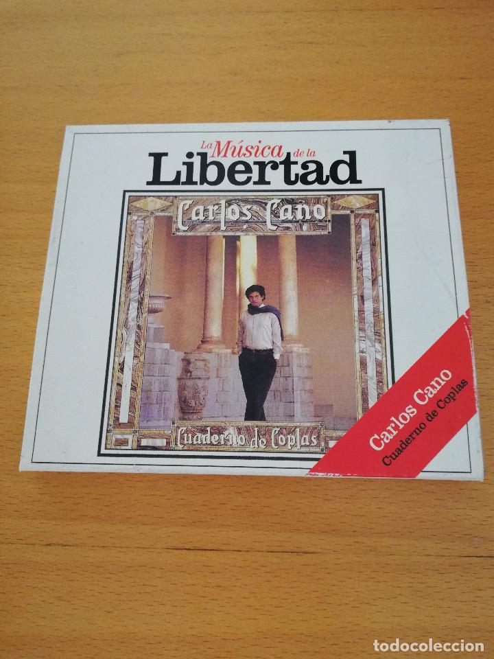 CDs de m&uacute;sica: CARLOS CANO. CUADERNO DE COPLAS (CD) - Foto 1