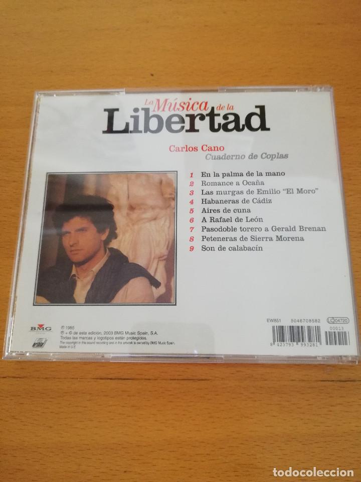 CDs de m&uacute;sica: CARLOS CANO. CUADERNO DE COPLAS (CD) - Foto 4