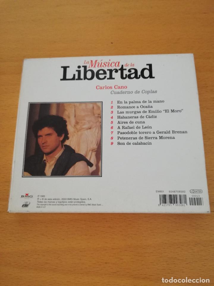 CDs de m&uacute;sica: CARLOS CANO. CUADERNO DE COPLAS (CD) - Foto 5
