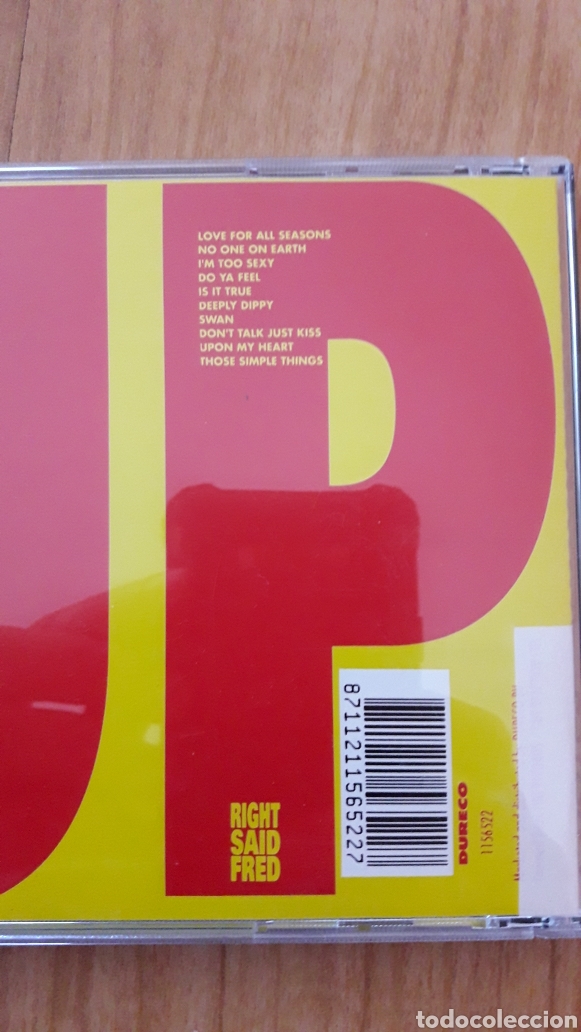 CDs de m&uacute;sica: RIGHT SAID FRED. UP - Foto 2
