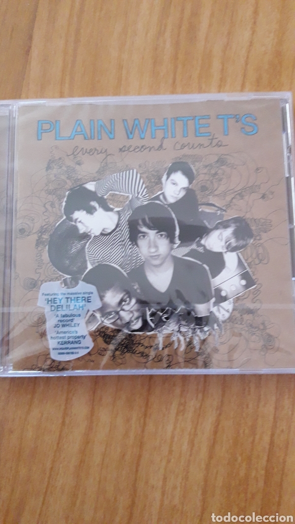 CDs de m&uacute;sica: PLAIN WHITE TS. EVERY SECOND COUNTS. AUN RETRACTILADO - Foto 1