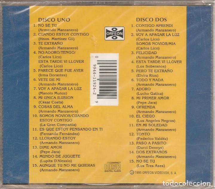 CDs de m&uacute;sica: ARMANDO MANZANERO. 2CDS. (NUEVO) - Foto 2
