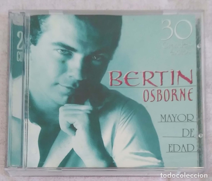 CDs de m&uacute;sica: BERTIN OSBORNE (MAYOR DE EDAD - 30 GRANDES EXITOS) 2 CDs 2000 - Foto 1