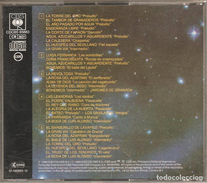 CDs de m&uacute;sica: LUIS COBOS - ZARZUELA - Foto 2