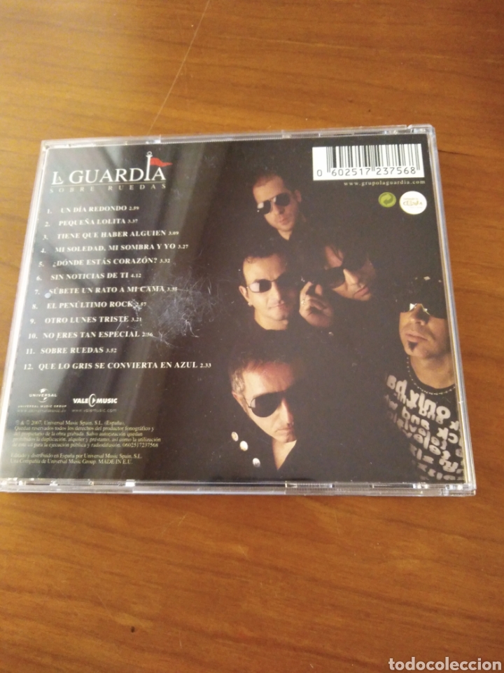 CDs de m&uacute;sica: La Guardia - Sobre Ruedas - CD - Foto 2