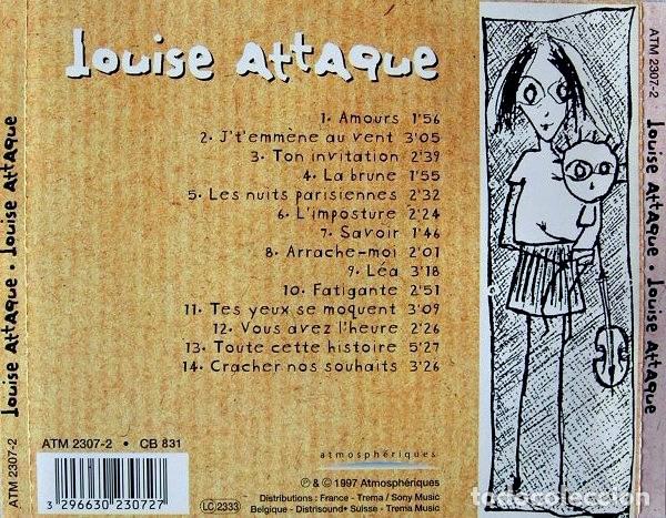 CDs de m&uacute;sica: Louise Attaque - CD - Foto 2