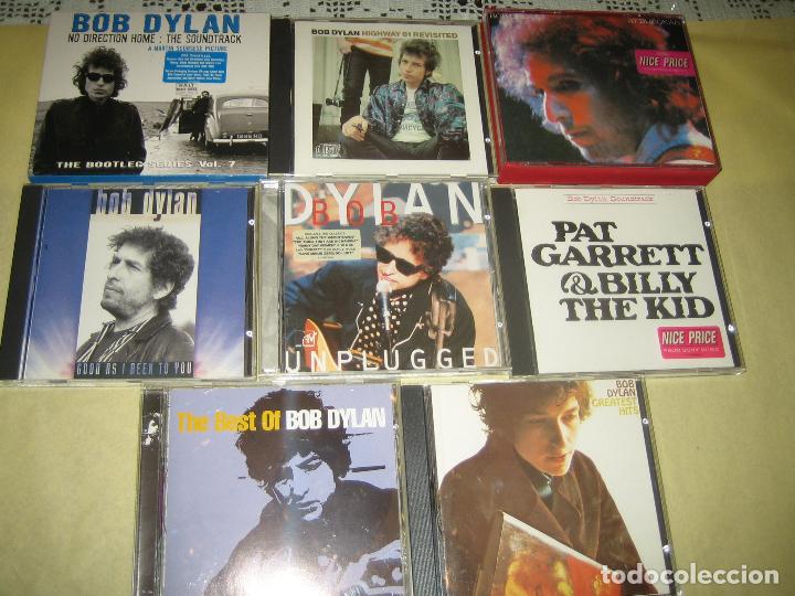 CDs de m&uacute;sica: BOB DYLAN - LOTE DE 8 CDS . DOS DE ELLOS DOBLES - Foto 1