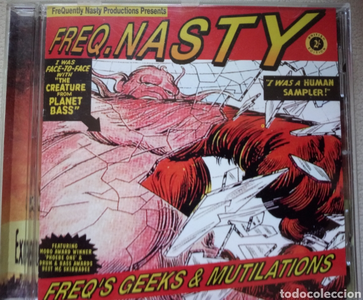 CDs de m&uacute;sica: Freq. Nasty CD electr&oacute;nica - Foto 1