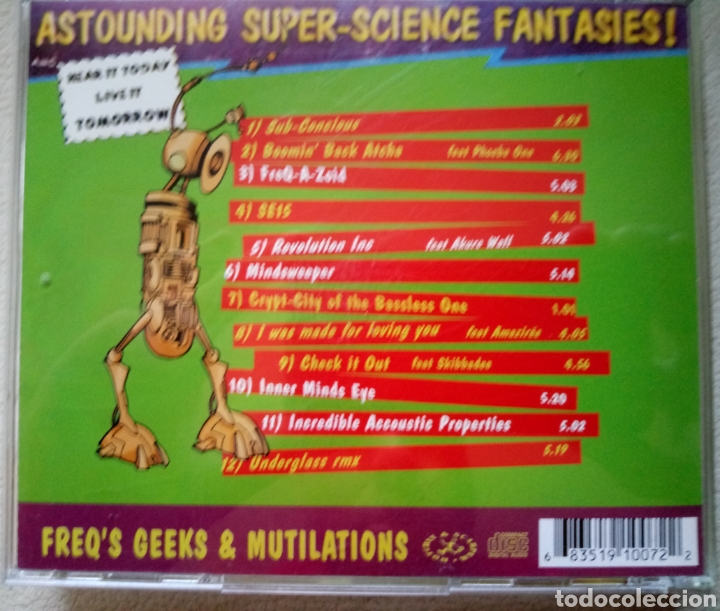 CDs de m&uacute;sica: Freq. Nasty CD electr&oacute;nica - Foto 2