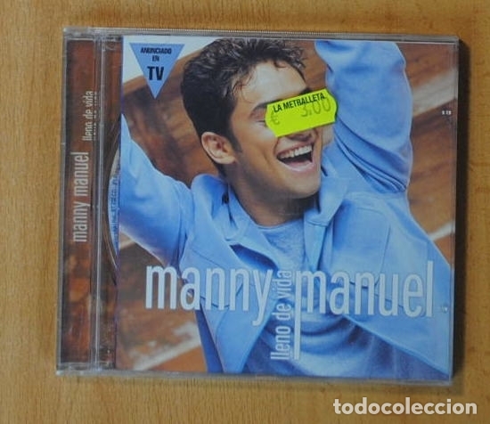 CDs de m&uacute;sica: MANNY MANUEL - LLENO DE VIDA - CD - Foto 1
