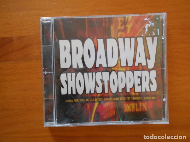 CDs de m&uacute;sica: CD BROADWAY SHOWSTOPPERS (J9) - Foto 1