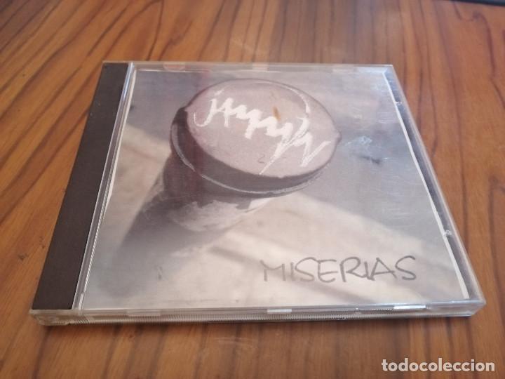 Music CDs: JAMMIN. MISER&Iacute;AS. CD MAQUETA DE ESTA BANDA GRANADINA. RAR&Iacute;SIMA. BUEN ESTADO.