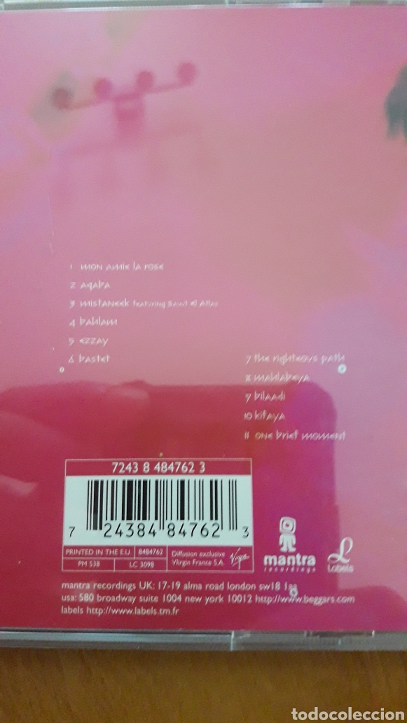 CDs de m&uacute;sica: NATACHA ATLAS. GEDIDA - Foto 2