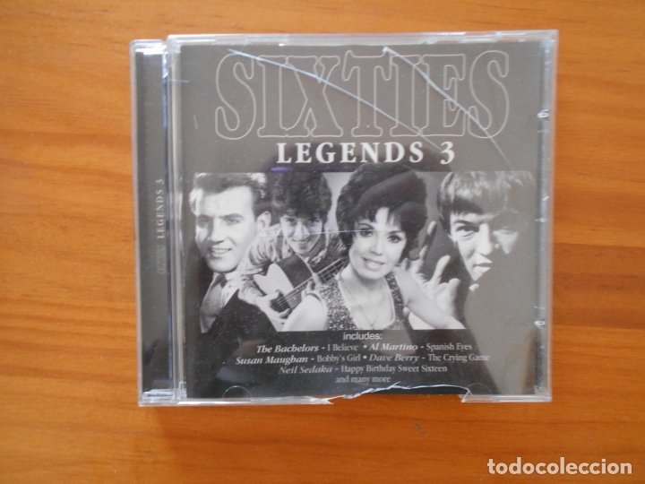 CDs de m&uacute;sica: CD SIXTIES LEGENDS 3 (A7) - Foto 1
