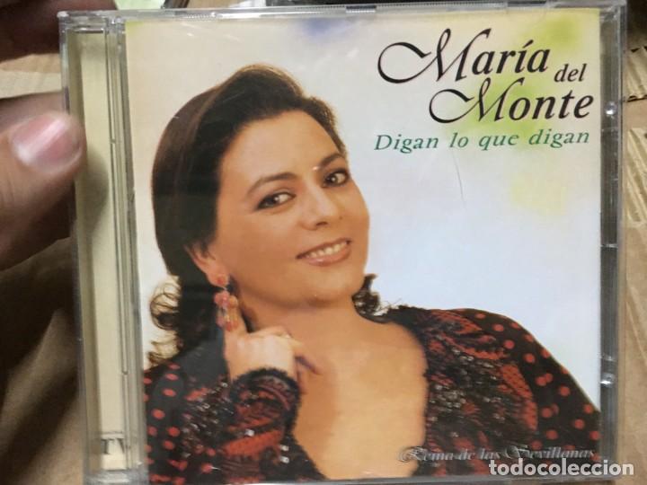 CDs de m&uacute;sica: CD MARIA DEL MONTE DIGAN LO QUE DIGAN - Foto 1