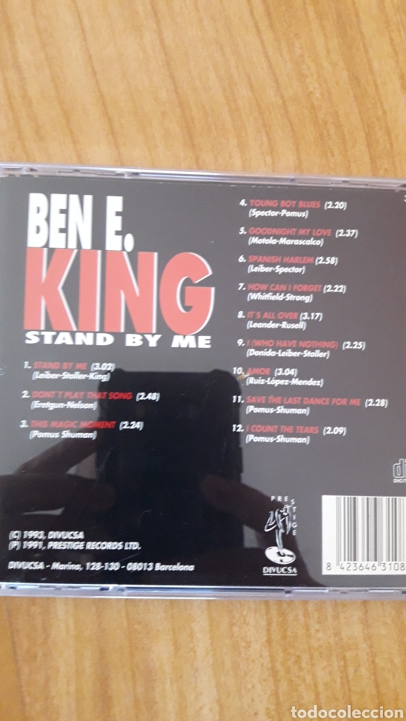 CDs de m&uacute;sica: BEN E. KING. STAND BY ME - Foto 2