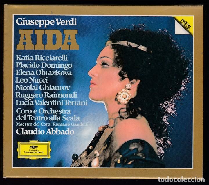 CDs de m&uacute;sica: Verdi - Aida - Claudio Abbado  - 3xCD + libreto - Foto 1