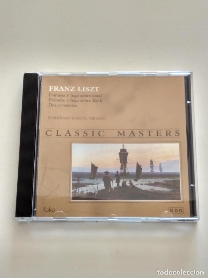 CDs de m&uacute;sica: FRANZ LISZT - CLASSIC MASTERS - Foto 1