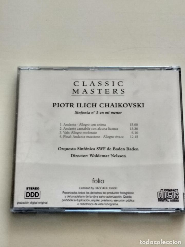 CDs de m&uacute;sica: CHAIKOVSKI - CLASSIC MASTERS - Foto 2