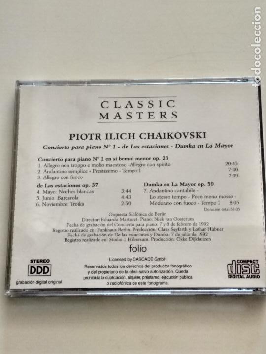 CDs de m&uacute;sica: CHAIKOVSKI - CLASSIC MASTER - Foto 2