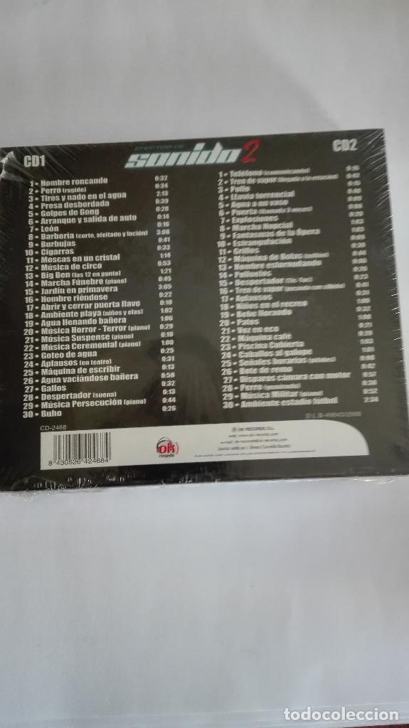 CDs de m&uacute;sica: EFECTOS DE SONIDO 2  NUEVO PRECINTADO - Foto 2