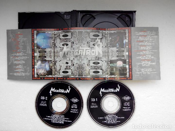 CDs de m&uacute;sica: CD MEGATRON - CD DOBLE - A&Ntilde;O 1993 - RECOPILATORIO - Foto 3