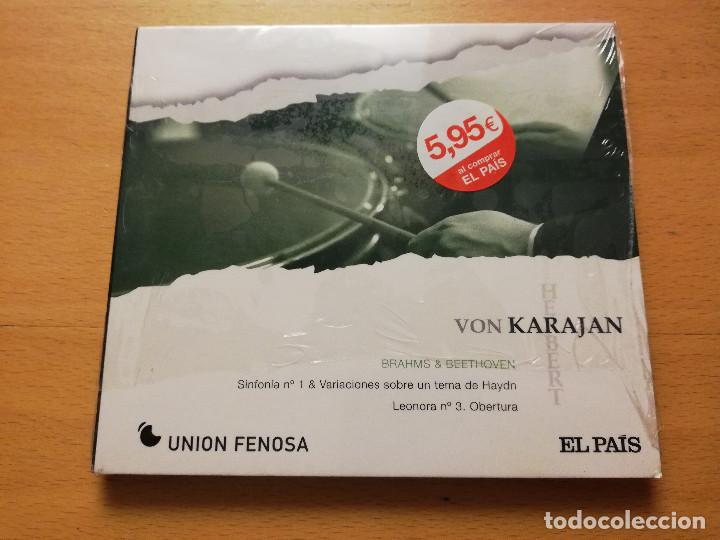 CDs de m&uacute;sica: HERBERT VON KARAJAN. BRAHMS & BEETHOVEN (CD PRECINTADO) - Foto 1