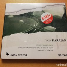 CDs de Música: HERBERT VON KARAJAN. BRAHMS & BEETHOVEN (CD PRECINTADO). Lote 164979910