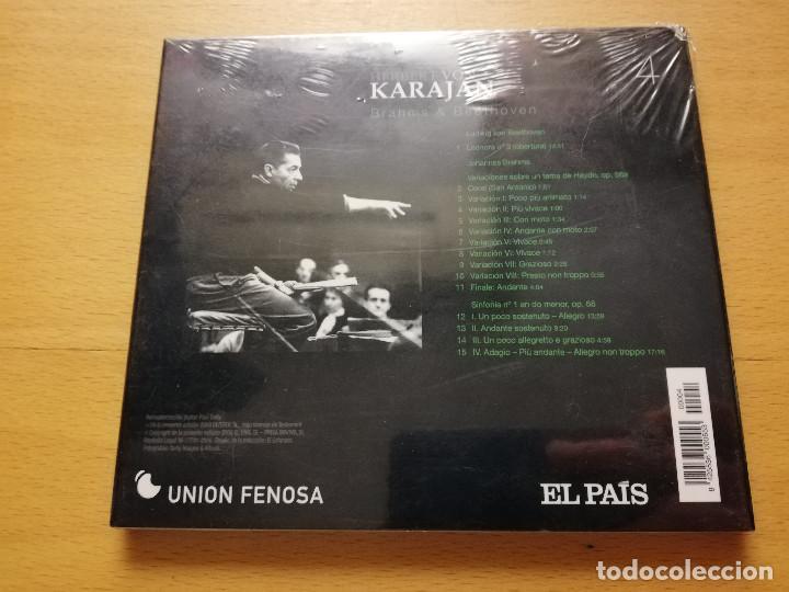 CDs de m&uacute;sica: HERBERT VON KARAJAN. BRAHMS & BEETHOVEN (CD PRECINTADO) - Foto 2