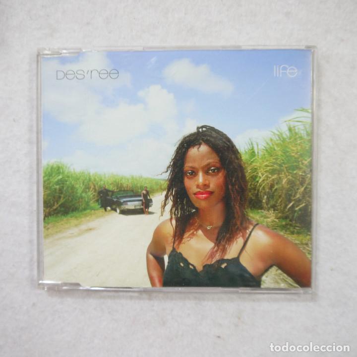 CDs de m&uacute;sica: DESREE - LIFE - CD SINGLE DE 4 CANCIONES 1998 - Foto 1