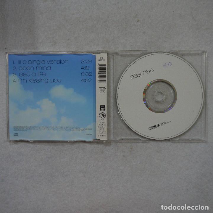 CDs de m&uacute;sica: DESREE - LIFE - CD SINGLE DE 4 CANCIONES 1998 - Foto 2