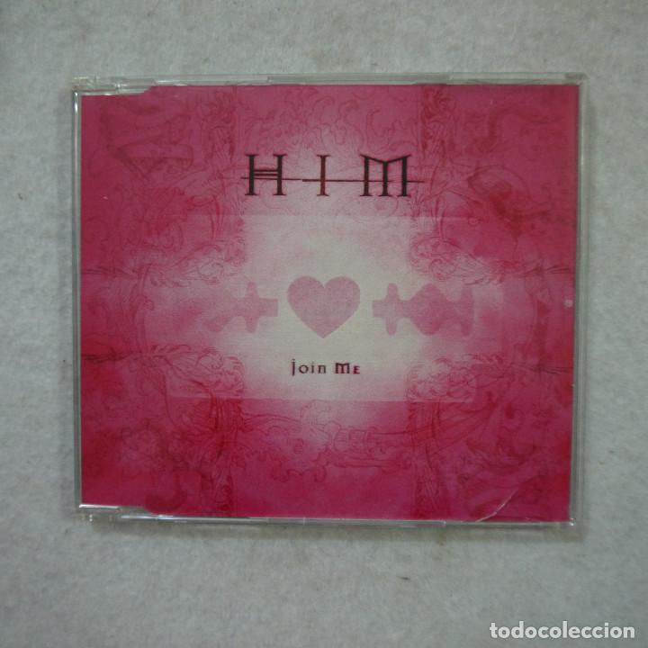 CDs de m&uacute;sica: HIM - JOIN ME - CD SINGLE DE 4 CANCIONES 1999 - Foto 1