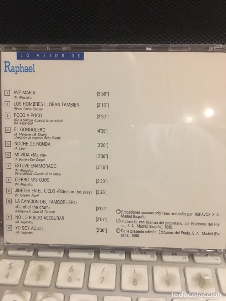 CDs de m&uacute;sica: VIDA COTIDIANA Y CANCIONES-RAPHAEL - Foto 2