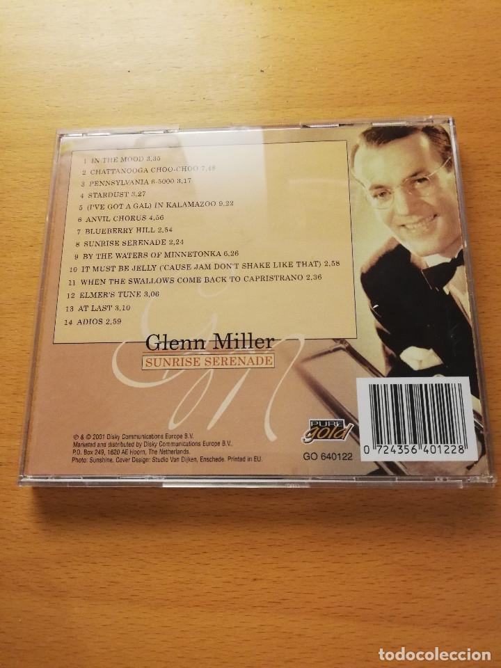 CDs de m&uacute;sica: GLENN MILLER. SUNRISE SERENADE (CD) - Foto 3
