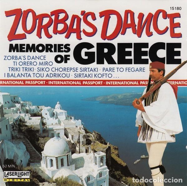 CDs de m&uacute;sica: Zorbas Dance (Memories From Greece) - CD - Foto 1