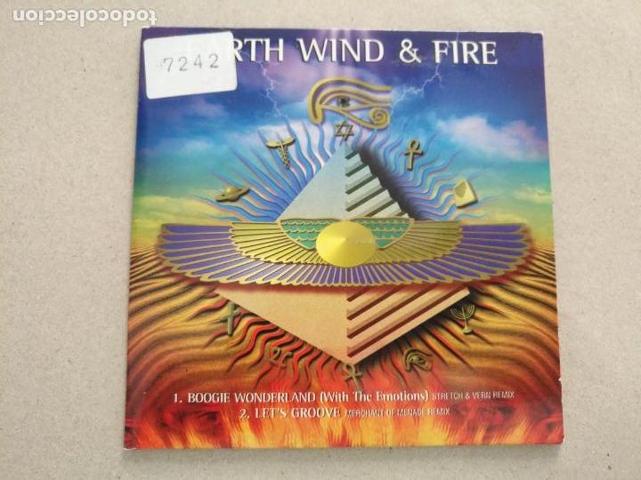 CDs de M&uacute;sica: CD SINGLE PROMOCIONAL PERTENCIENTE A EMISORA DE RADIO - earth wind & fire