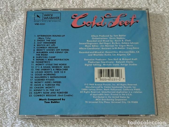 CDs de m&uacute;sica: Tom Baler - Cold Feet -  CD - Foto 2