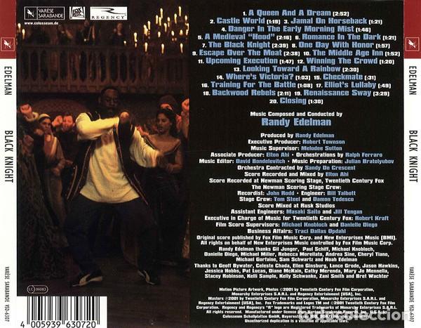 CDs de m&uacute;sica: Randy Edelman - Black Knight - CD - Foto 2
