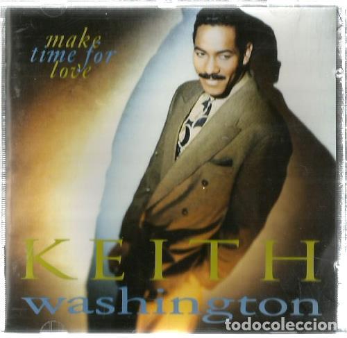 CDs de m&uacute;sica: CD KEITH WASHINGTON : MAKE TIME FOR LOVE - Foto 1