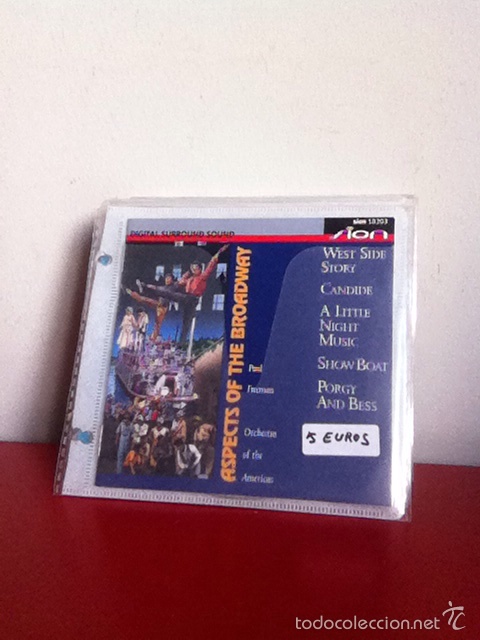 CDs de m&uacute;sica: CD. ASPECTS OF THE BROADWAY - Foto 1