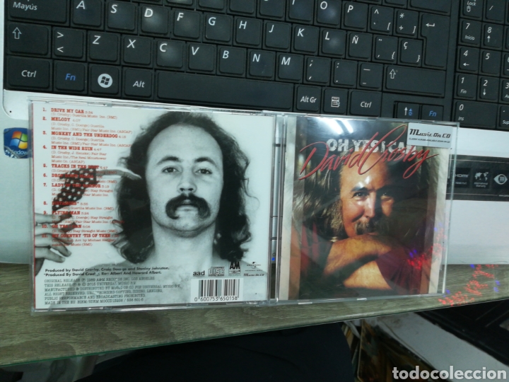 CDs de m&uacute;sica: David Crosby cd oh yes I can 2015 - Foto 1